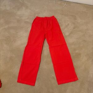 MONROW Cotton Poplin Pants